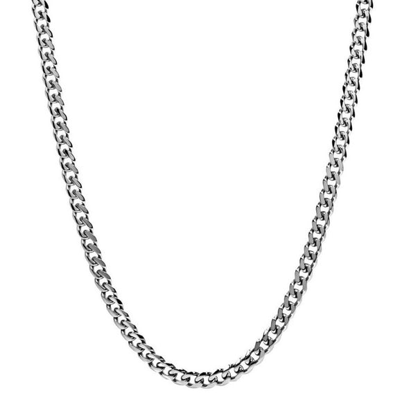 Cuban Stainless Steel 9mm Necklace