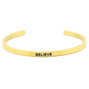 Believe Affirmation Bracelet