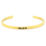 Believe Affirmation Bracelet