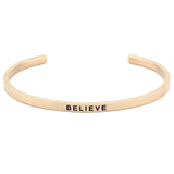 Believe Affirmation Bracelet