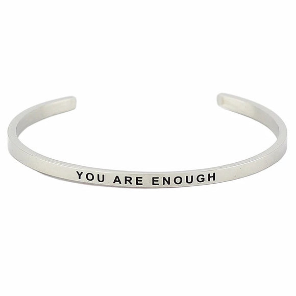 You Are Enough Affirmation Bracelet